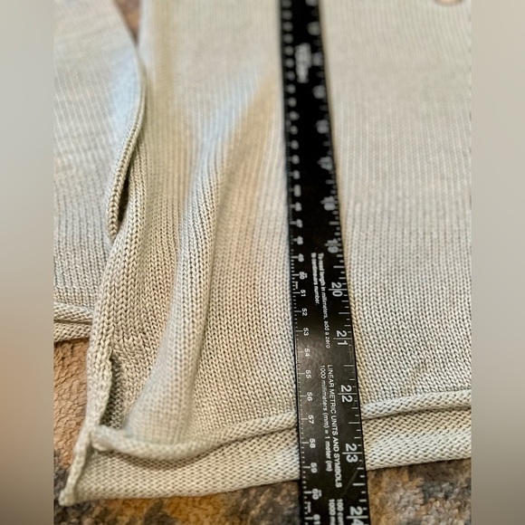 MARLED Women's Light Blue Good Vibes Knit Long Sleeve Top Size M - Picture 8 of 10